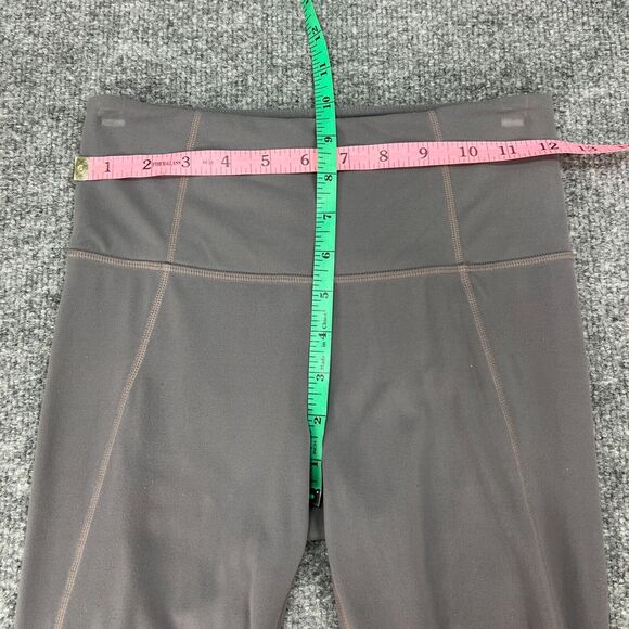 Athleta Salutation Leggings Womens XS Gray Nylon High Rise Ankle Tight Pull On - Picture 6 of 13